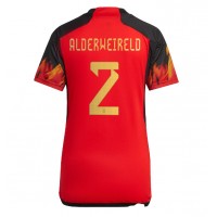 Belgien Toby Alderweireld #2 Hemmatröja Kvinnor VM 2022 Korta ärmar